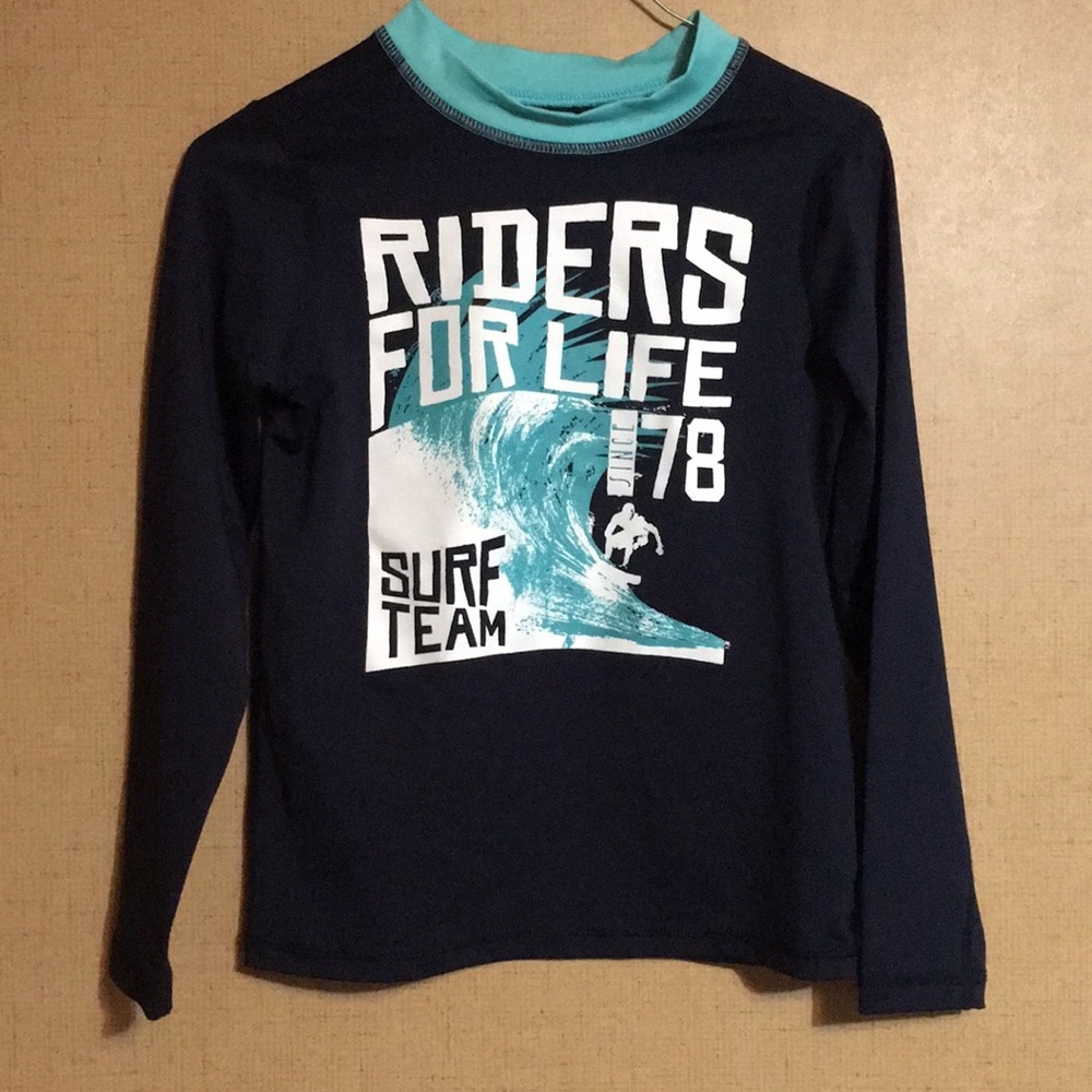 Place Sport Boy's Long Sleeve Swim Top
